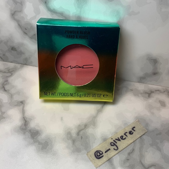 HIPNESS Wash & Dry MAC Powder Blush - Picture 11 of 16